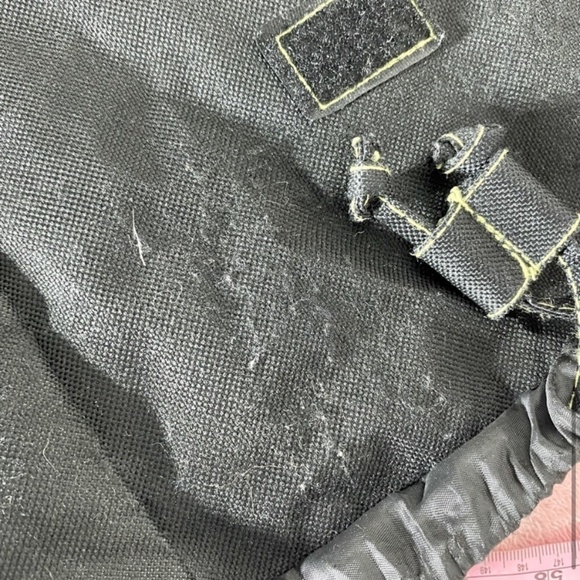 Vintage Black With Neon Graphic Book Bag Backpack - Picture 9 of 14